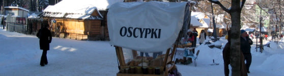 oscypki na Krup�wkach